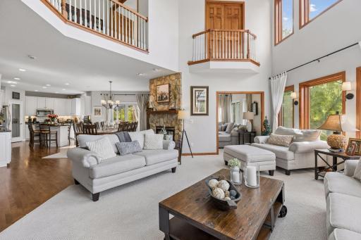 This home offers an exceptional floor-plan for entertaining.