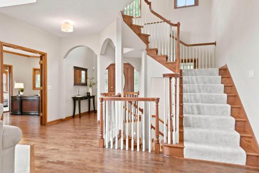 Stunning hardwood floors and fresh carpet make this home shine.