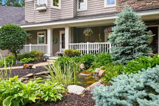 If this home wasn't peaceful enough, you don't want to miss the water feature.