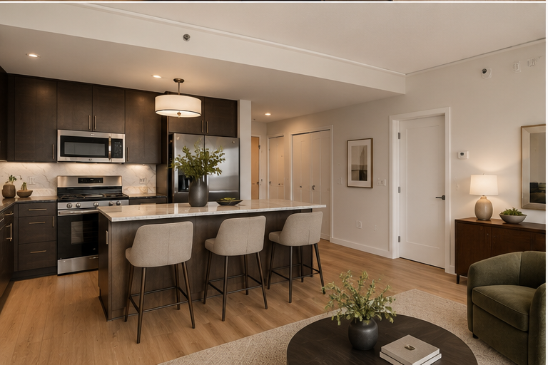 Virtual Staging to Showcase this Unit's Possibilities