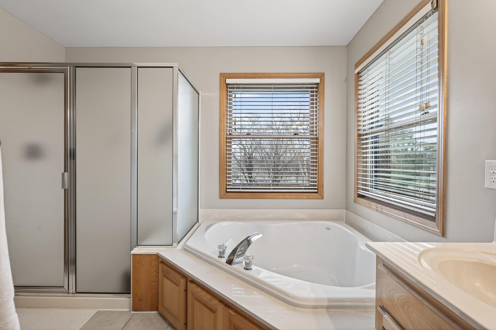 Primary full bathroom