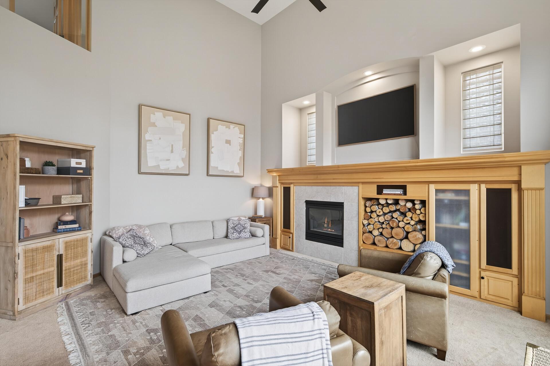 Vaulted ceilings