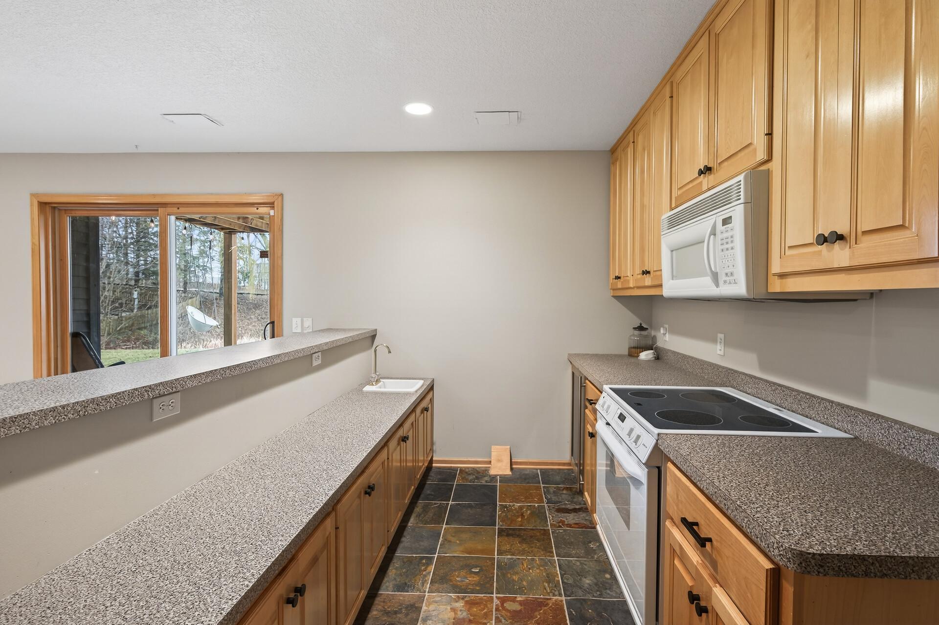 Full basement kitchen