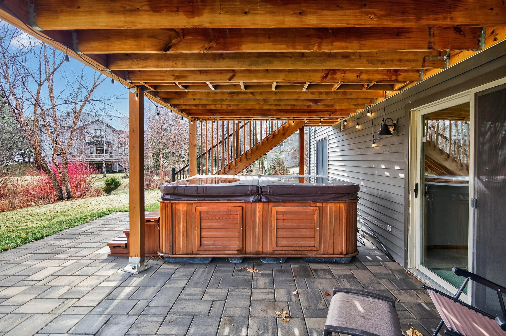 New paver patio