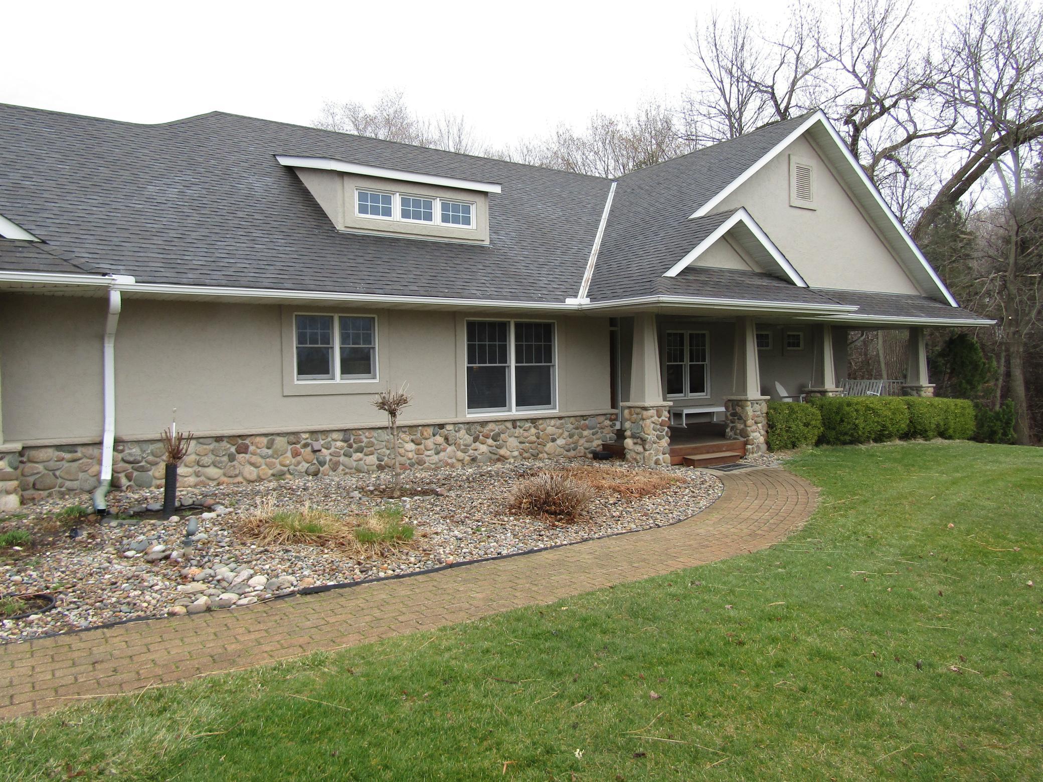Entry to your new home with large porch.