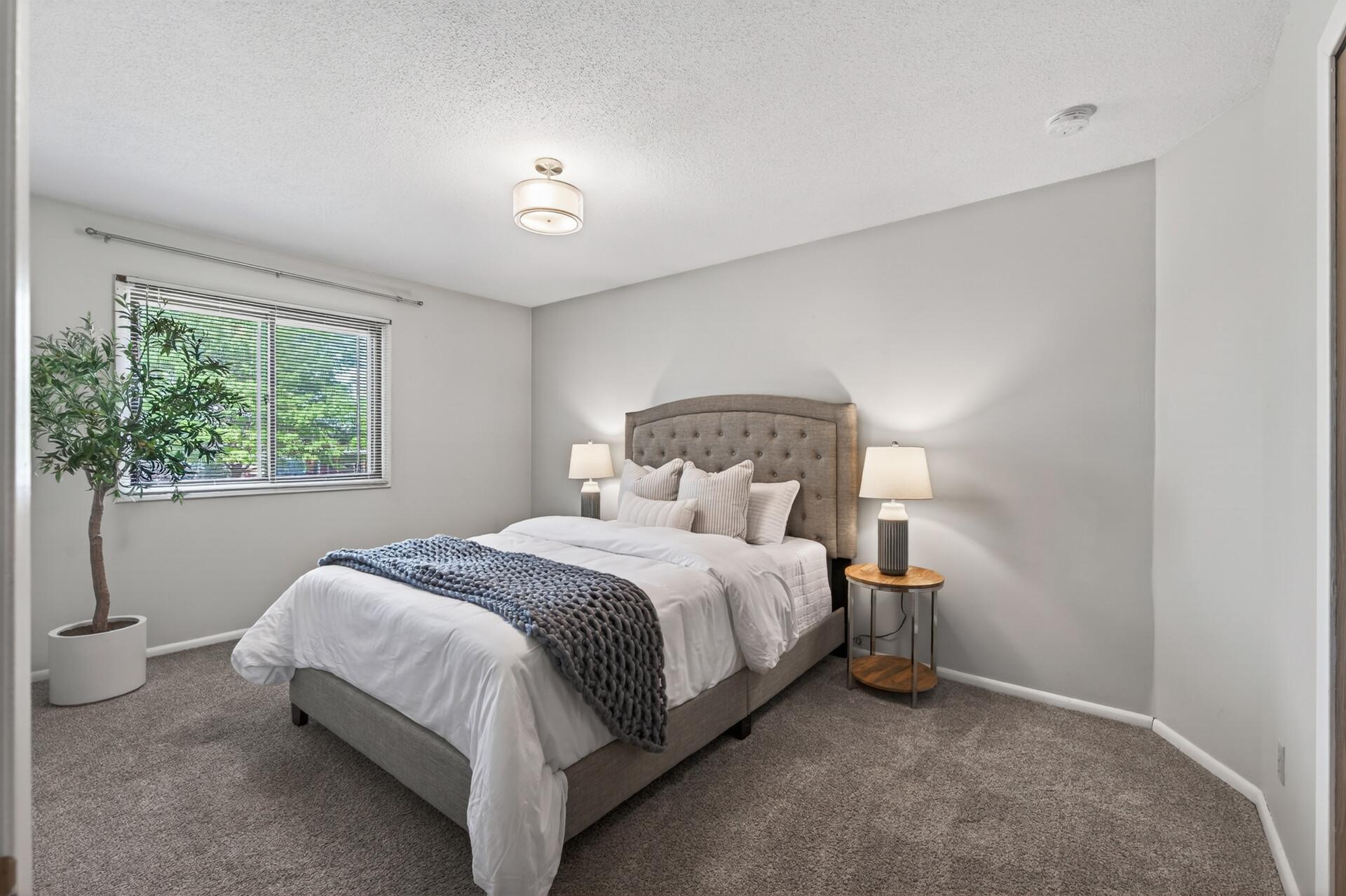 2nd Upper level bedroom is large and spacious