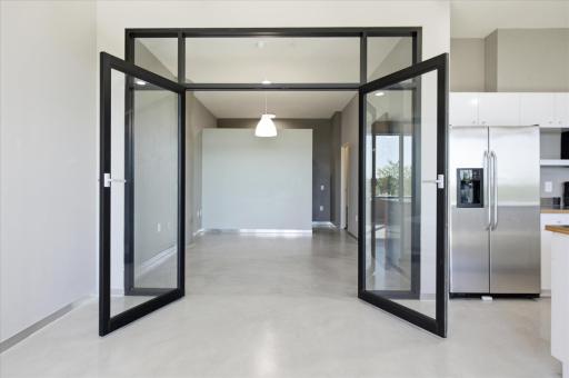 French Glass Doors â Bedroom with Natural Light.