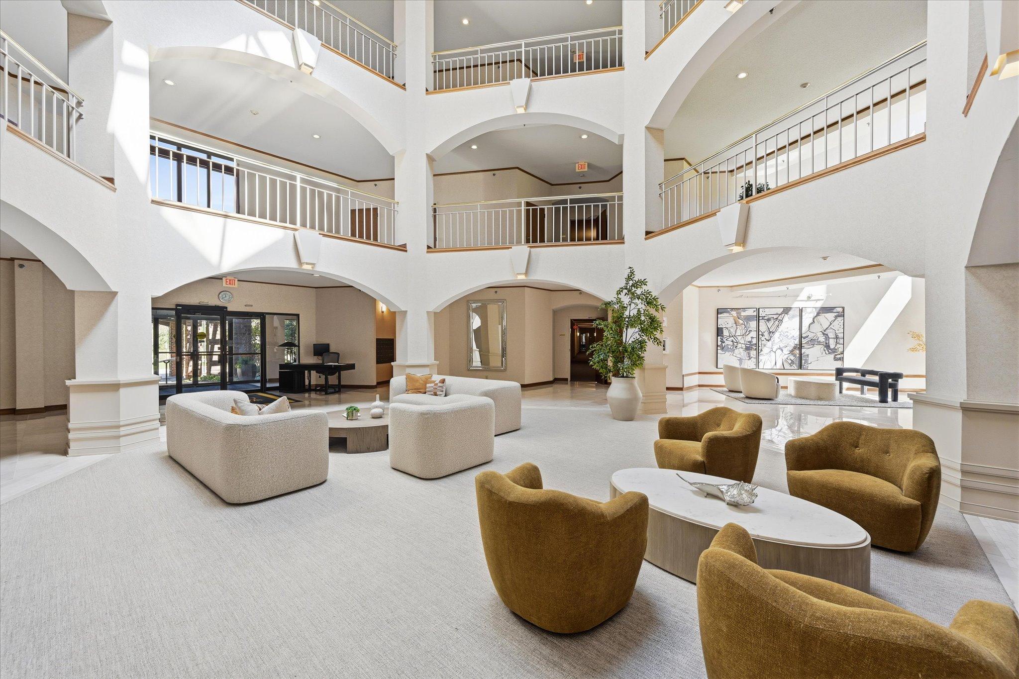 Welcoming and inviting casual area
