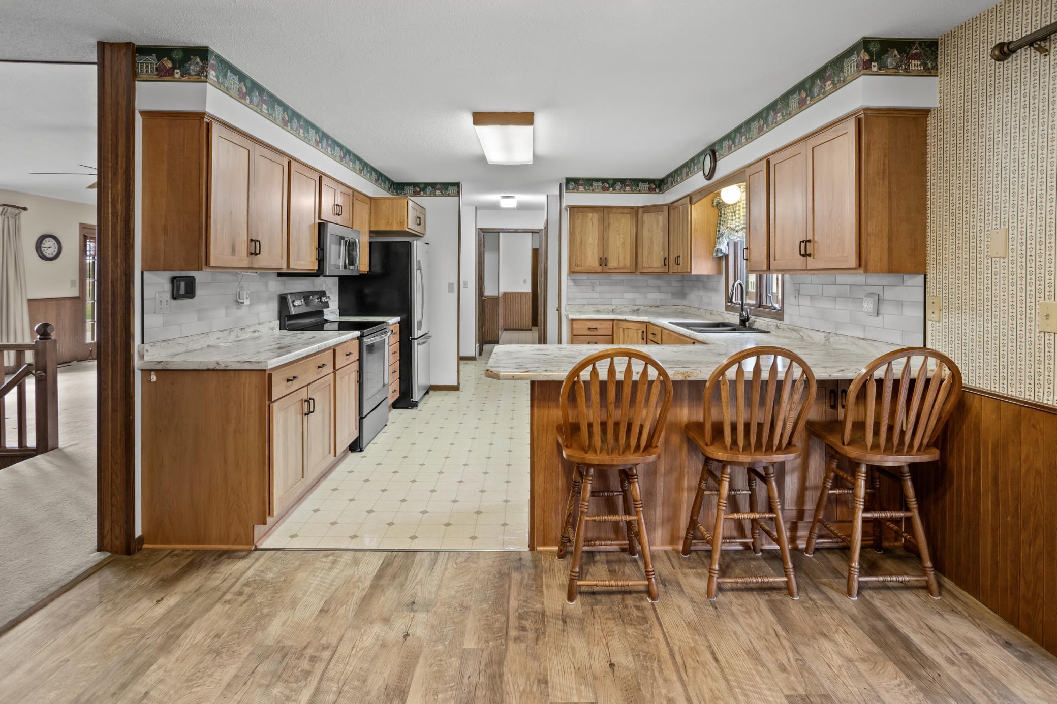 Huge kitchen