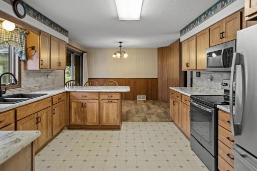 Hickory cabinets