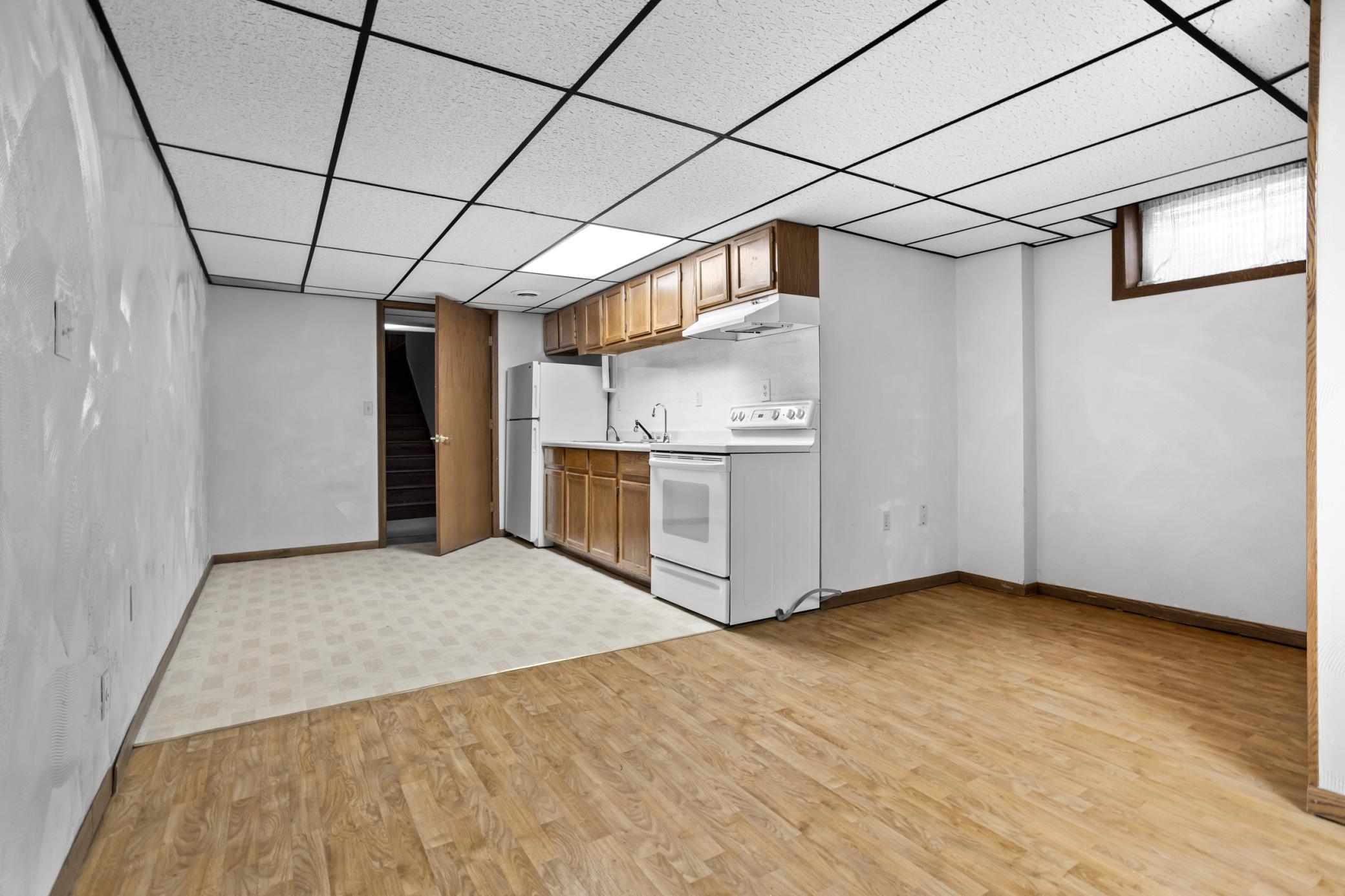 Basement kitchen