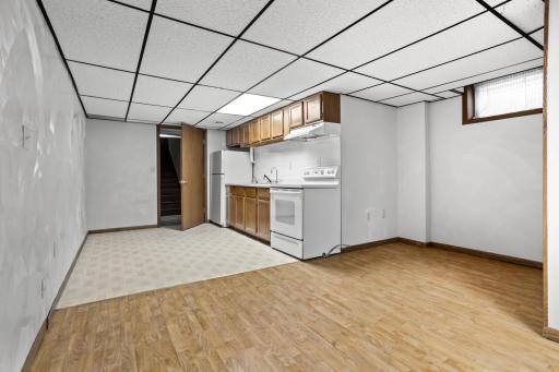 Basement kitchen