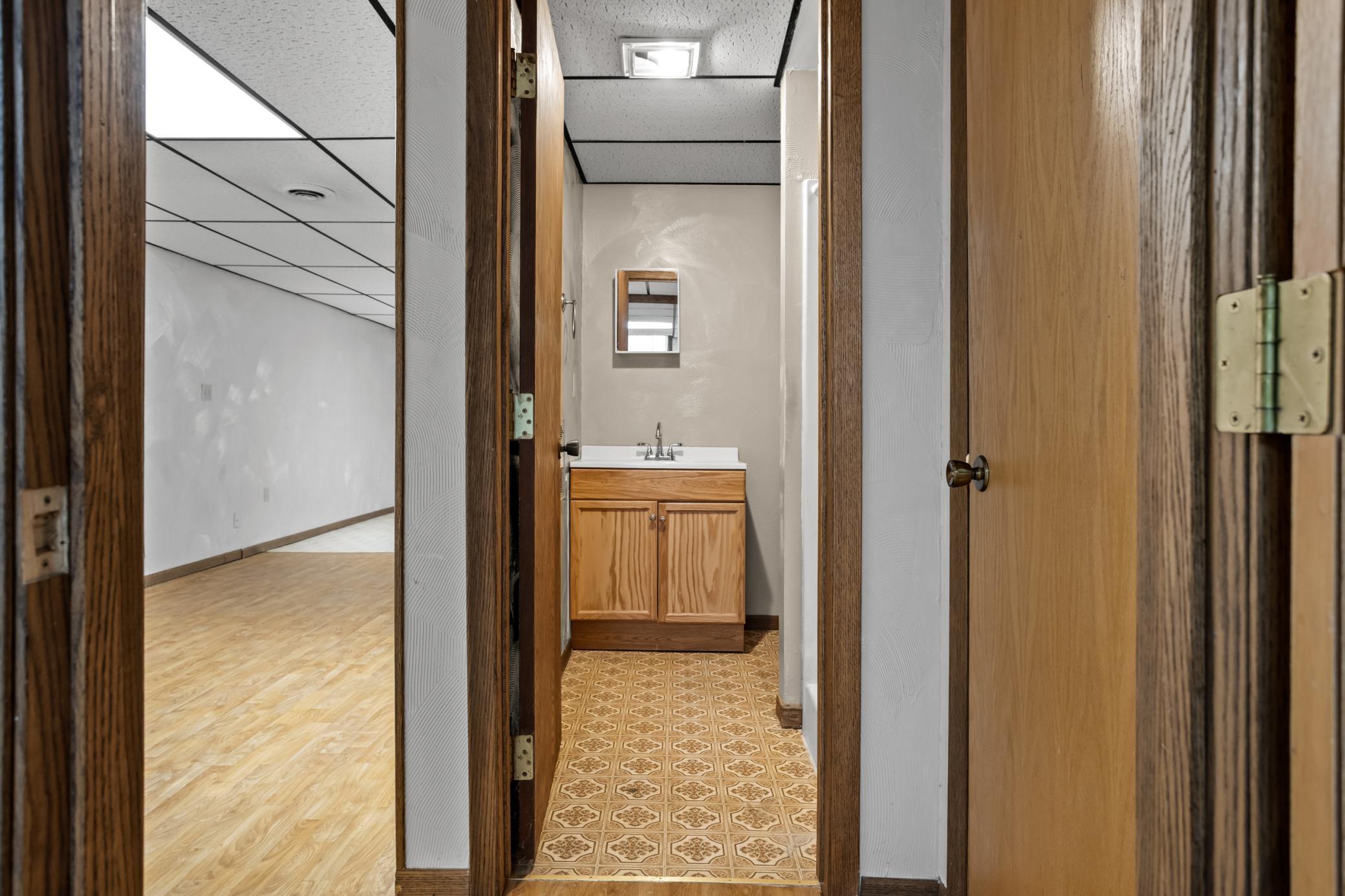 Bathroom - basement