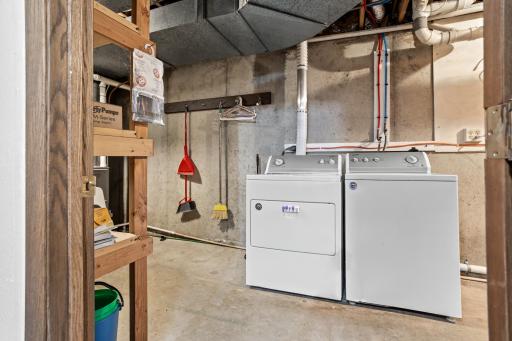 basement laundry