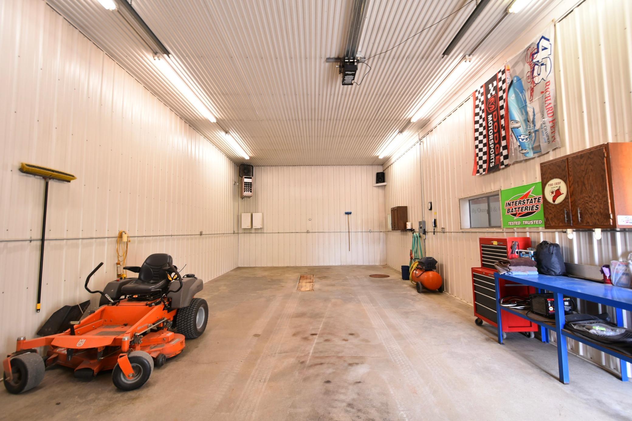 SHOP PORTION OF SHED
