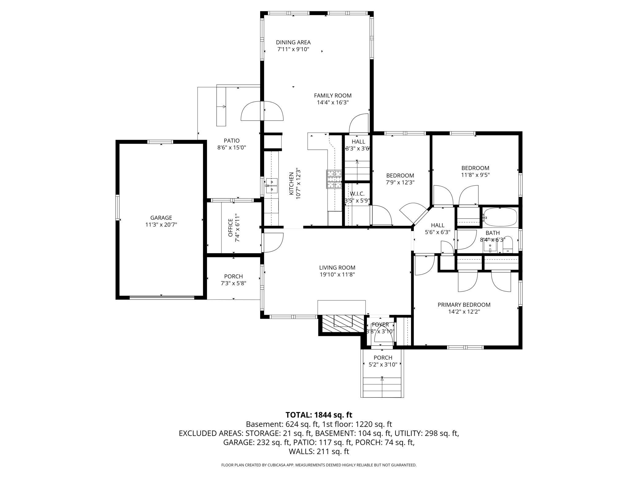 Main floor floor plan