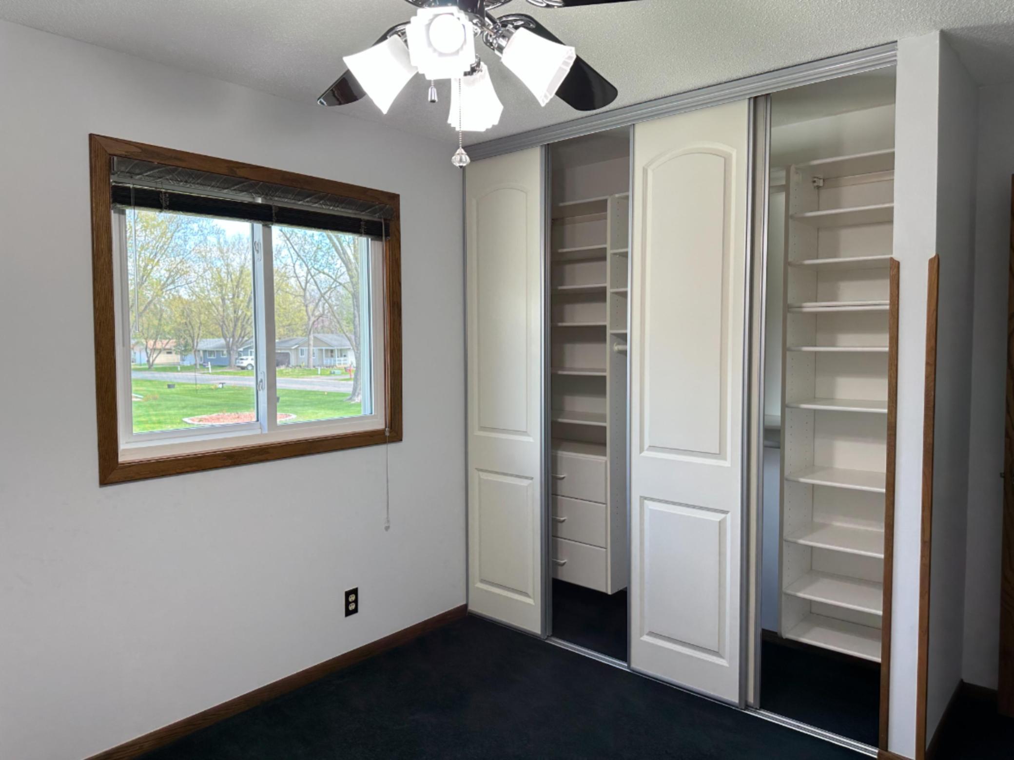 Second Bedroom Closet Organizer