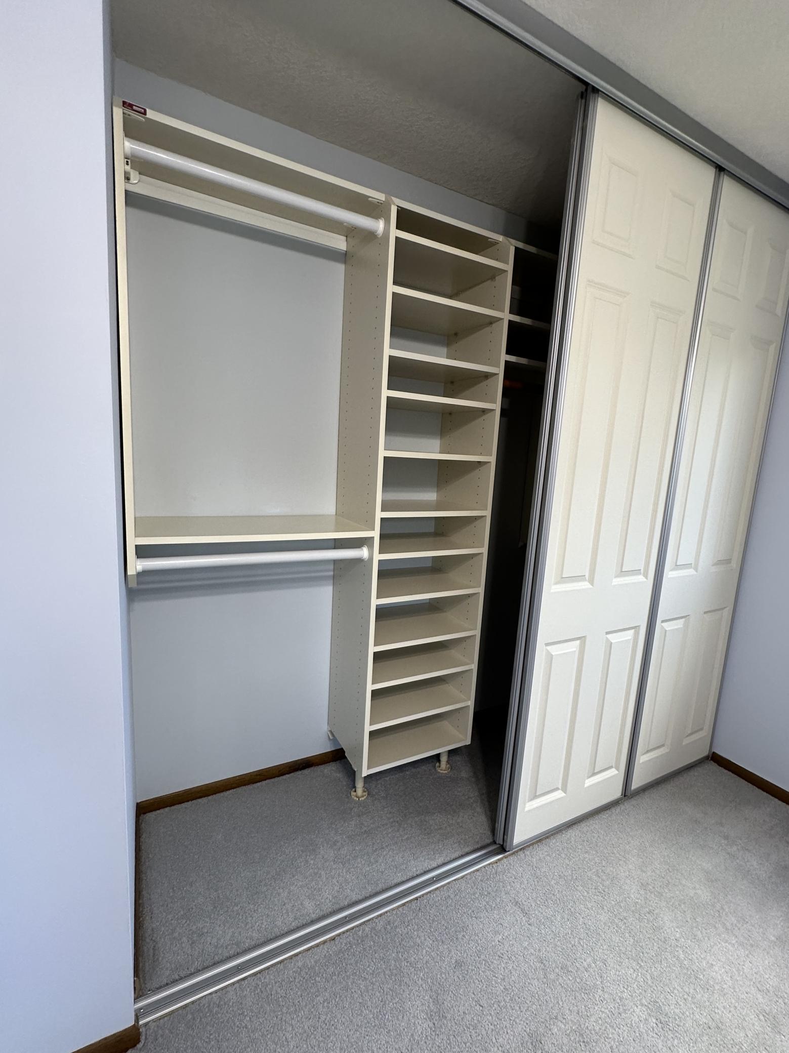 Generous Closet Organizer