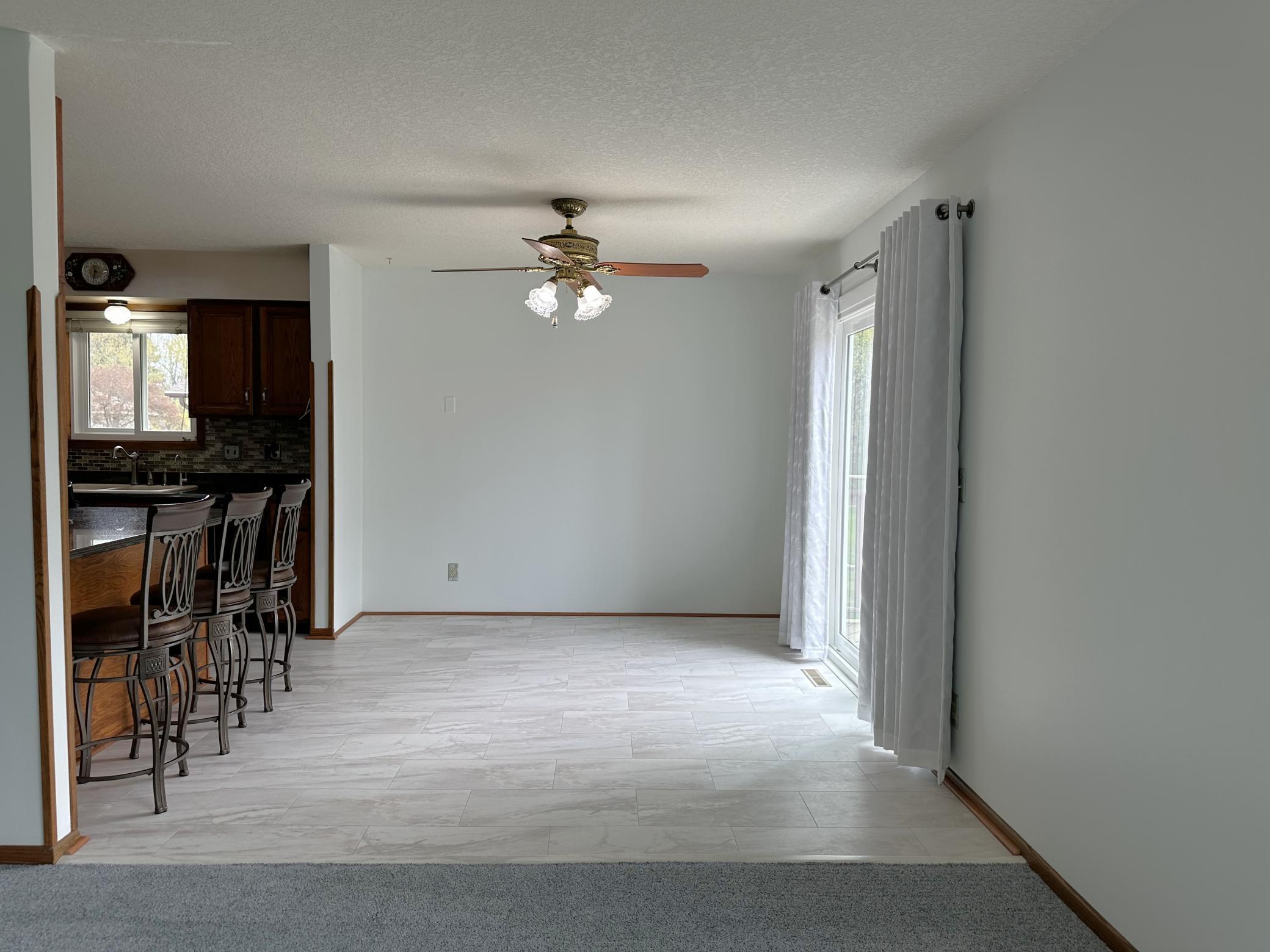 Dining Area with Quartzite Waterproof Floor in 2025
