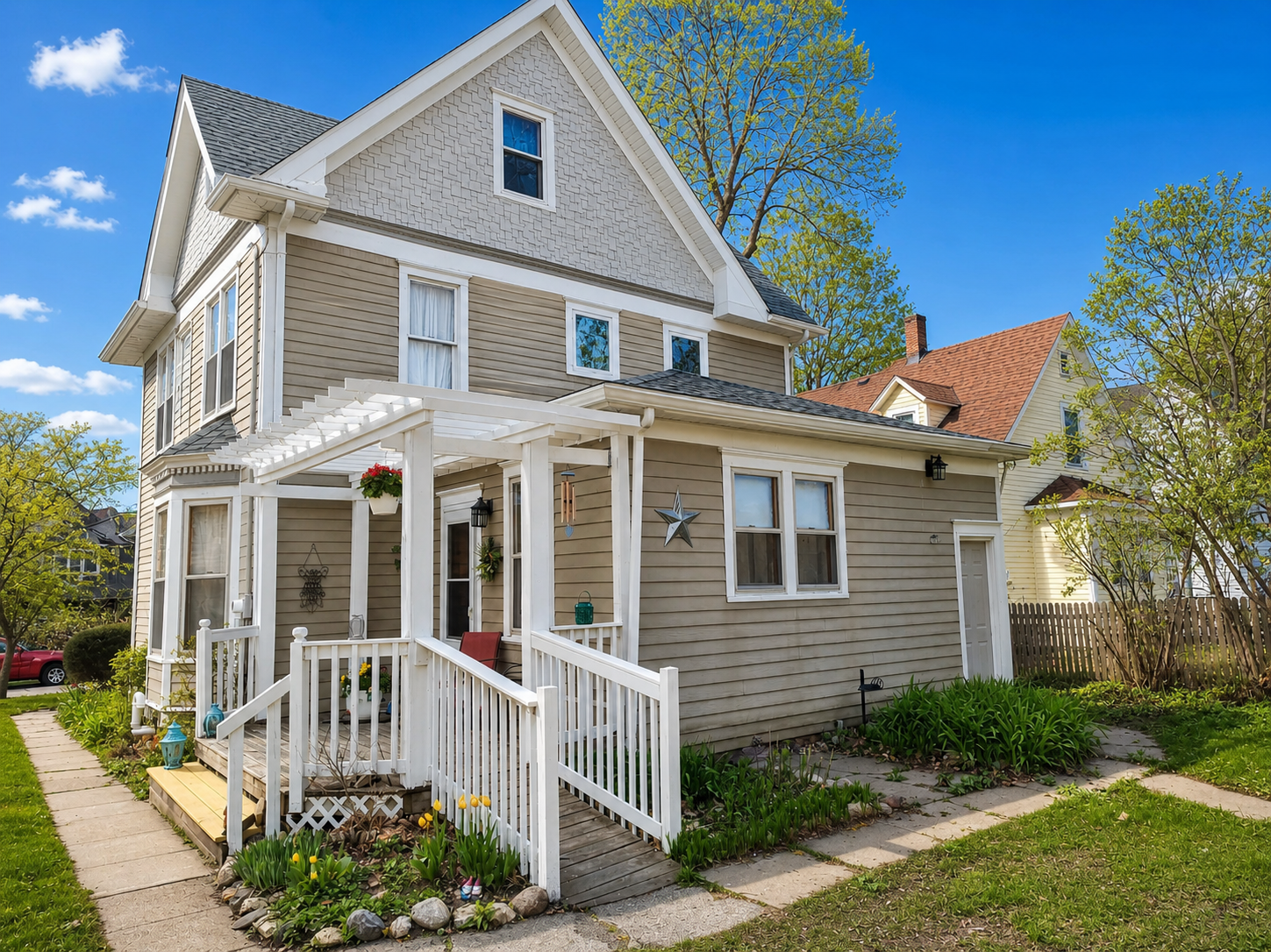 Rear of Home