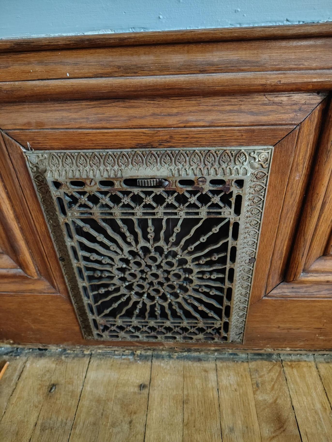 Ornate Registers Throughout Home