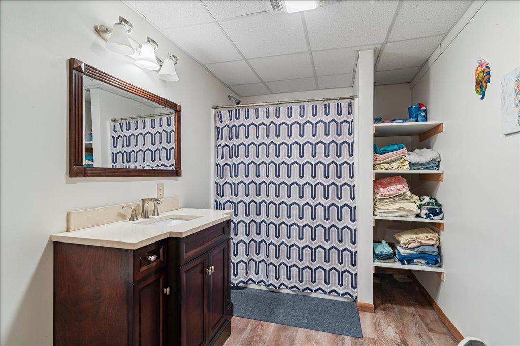 3/4 bathroom