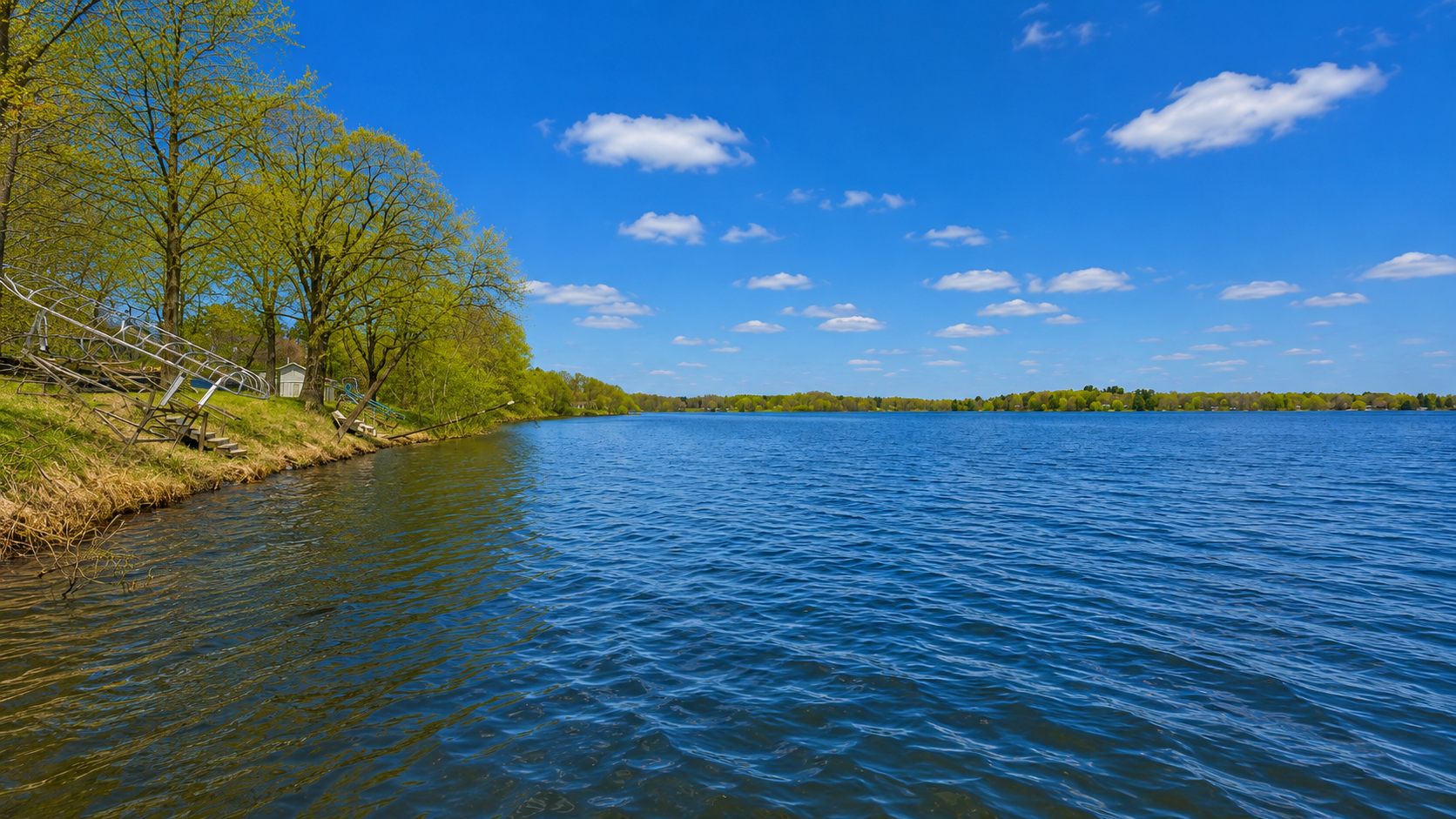 Crappies and Walleyes off the dock