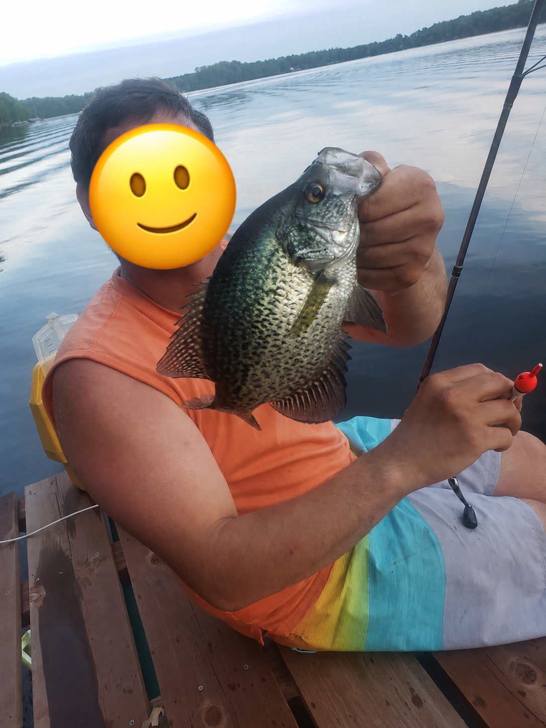 Crappies & Walleyes off the dock