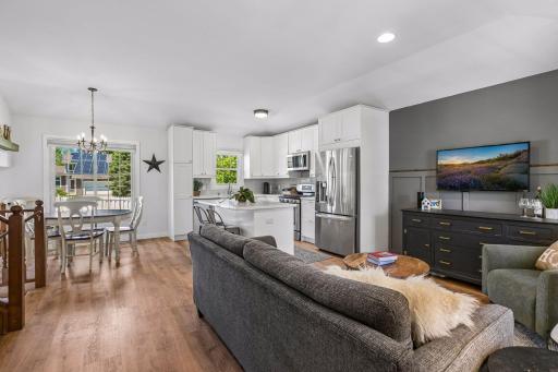 You'll love the open floorplan of this thoughtfully and efficiently designed home.