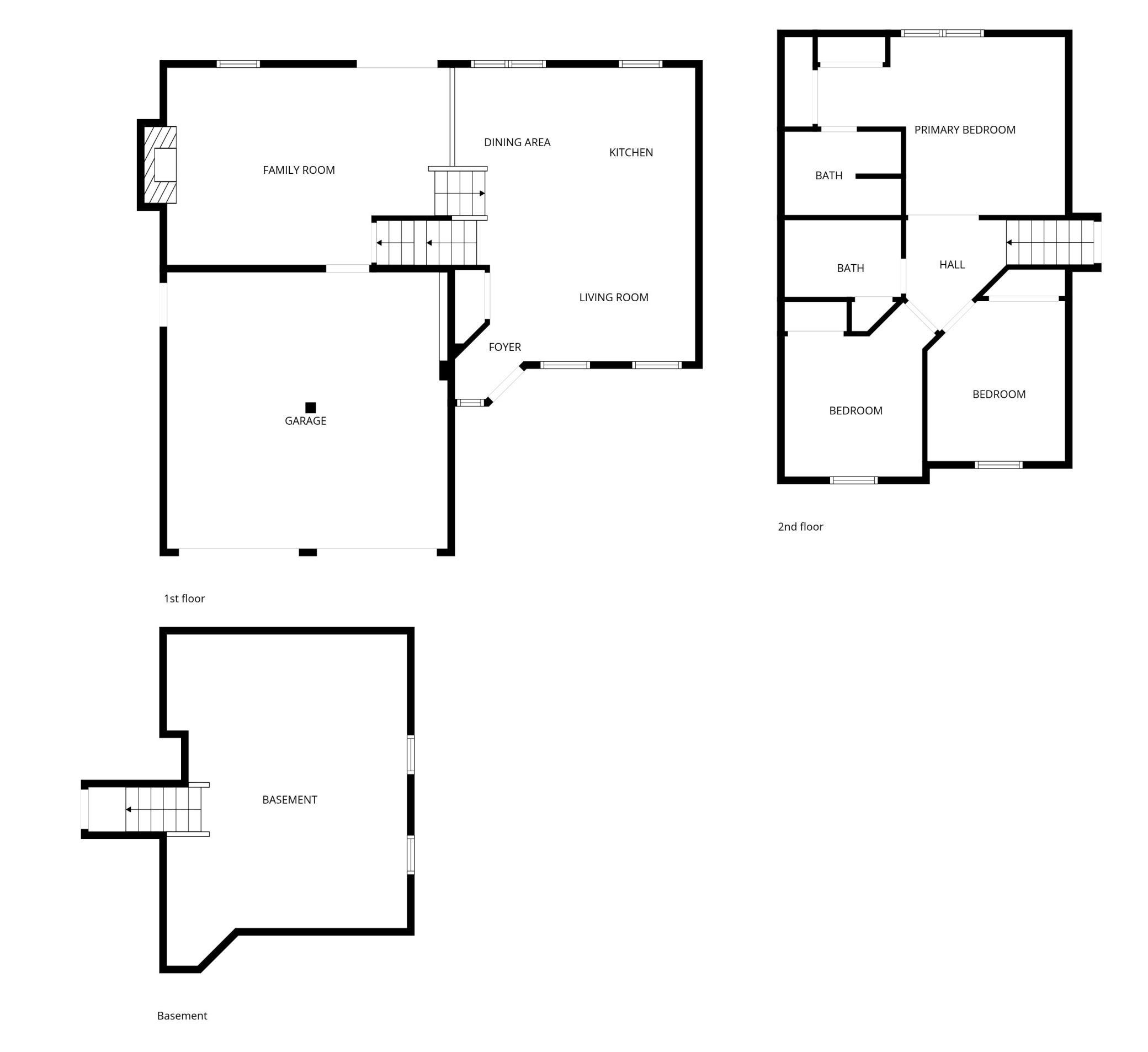 Floorplan - All floors