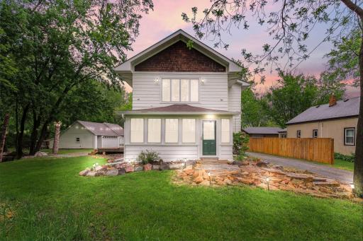 Detached garage plus outbuilding on the property too!