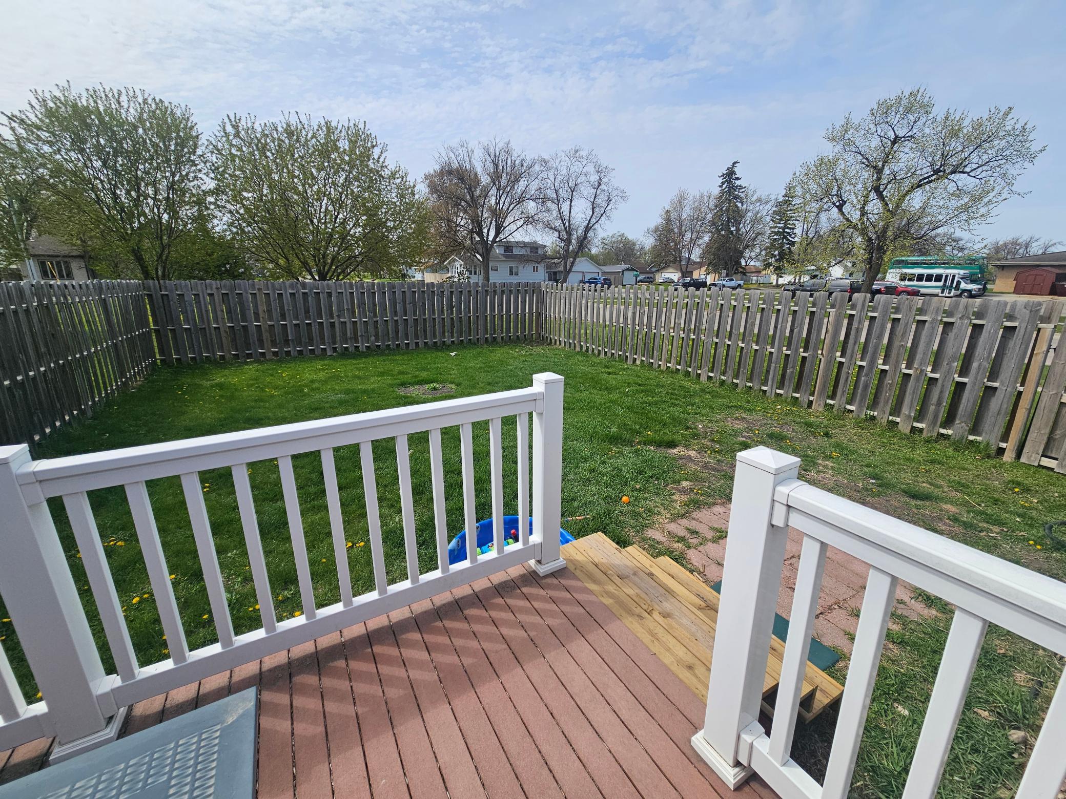 view from deck