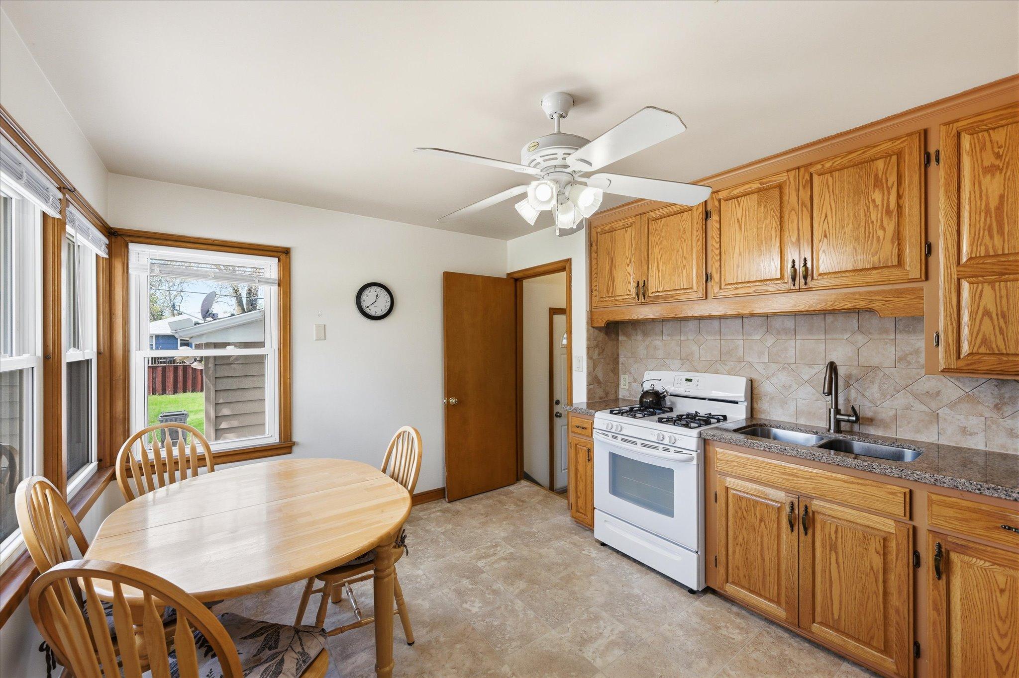Plenty of natural light with newer windows through out the home