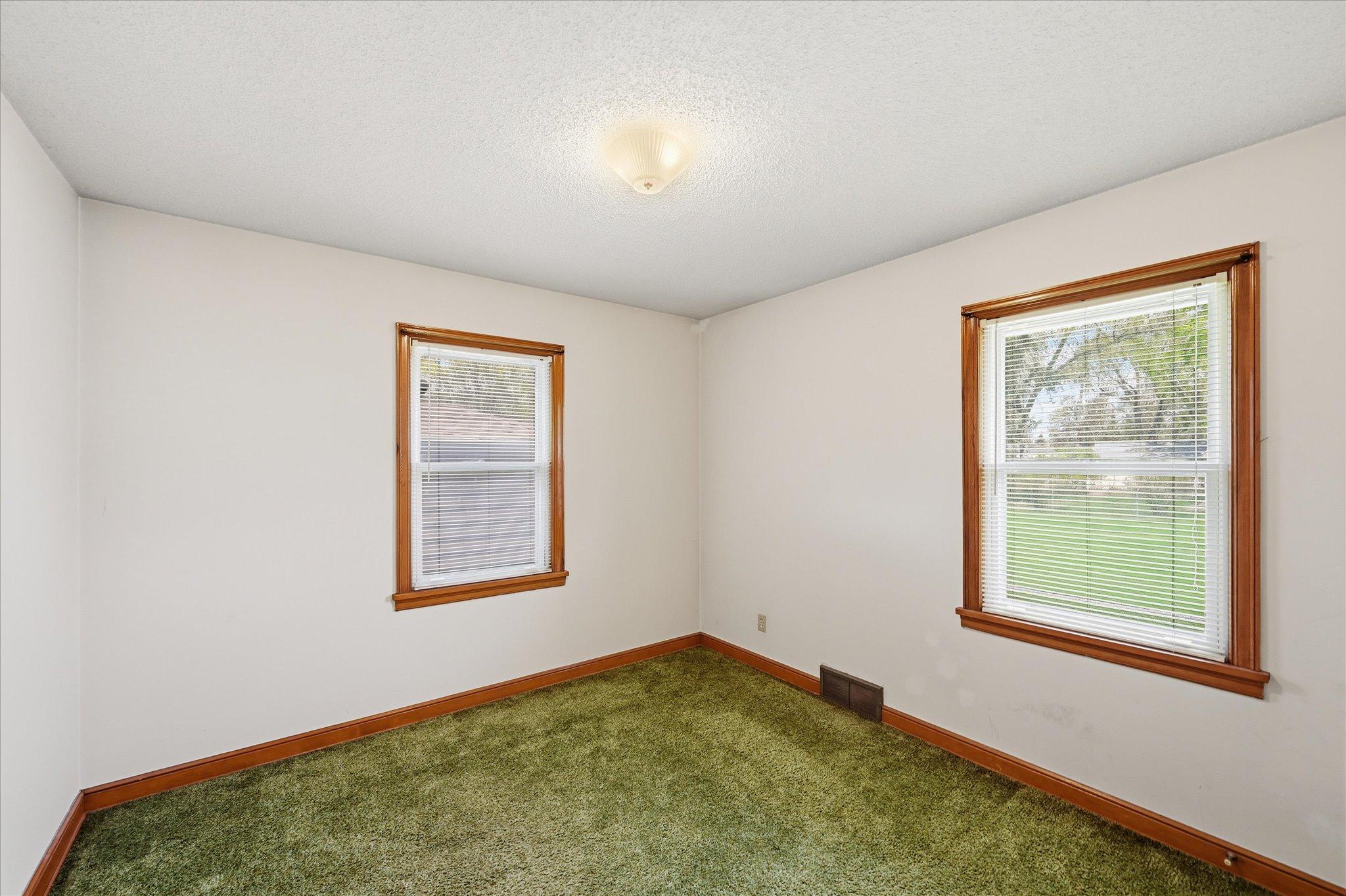 Oak wood flooring under carpet