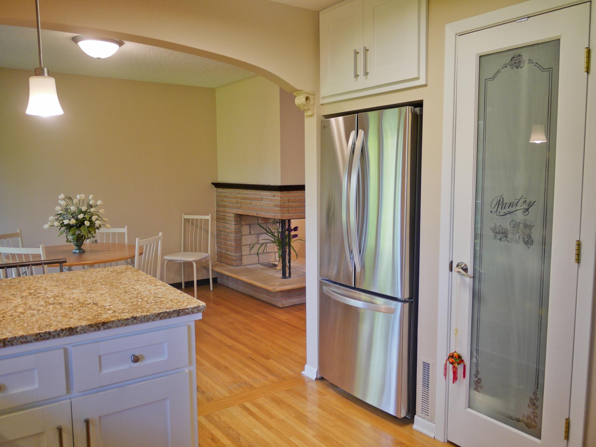 View from kitchen corner showing new pantry.jpg