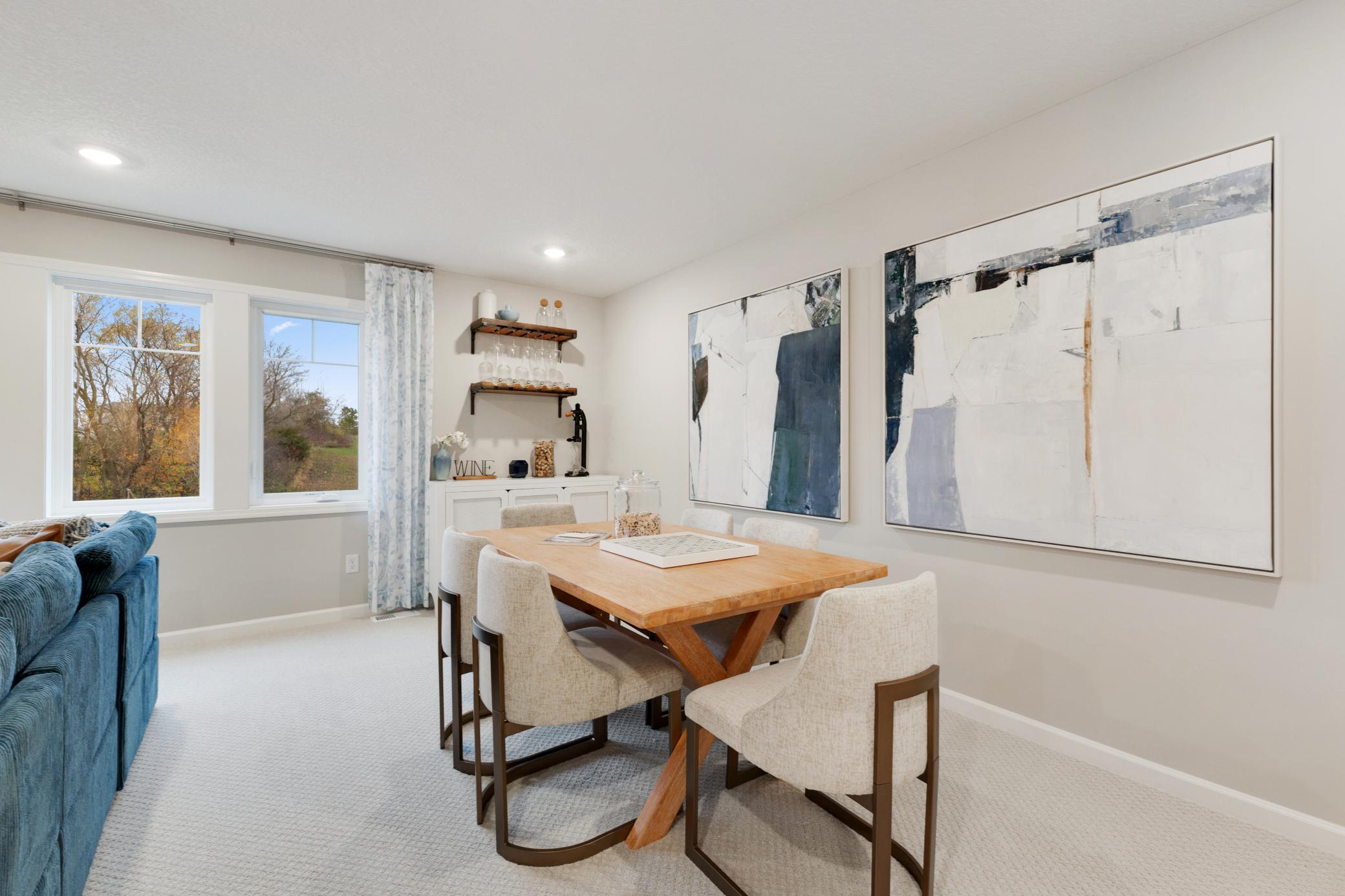 Upper Level Loft - Picture of Model Home.