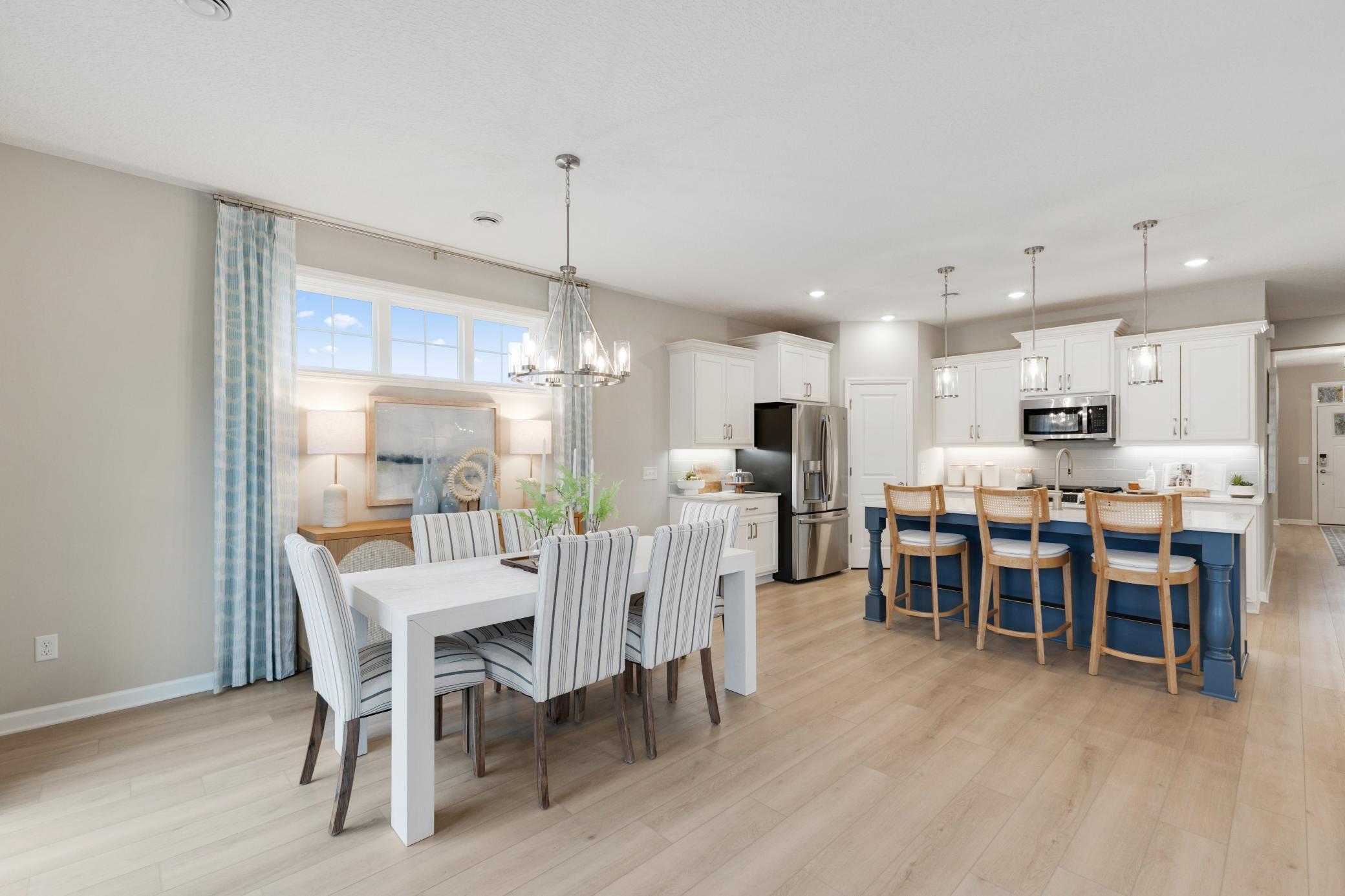 Dining Area - Picture of Model Home.