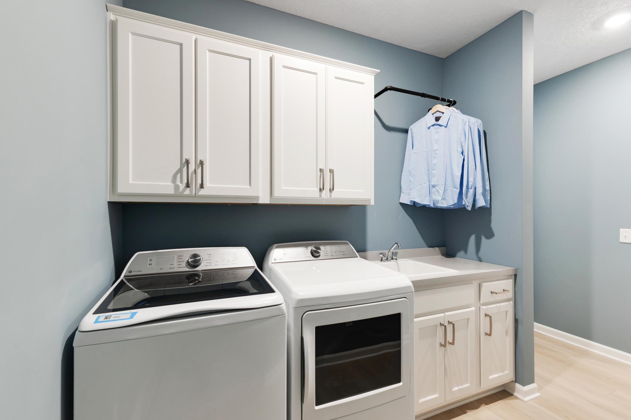 Laundry Room - Picture of Model Home.