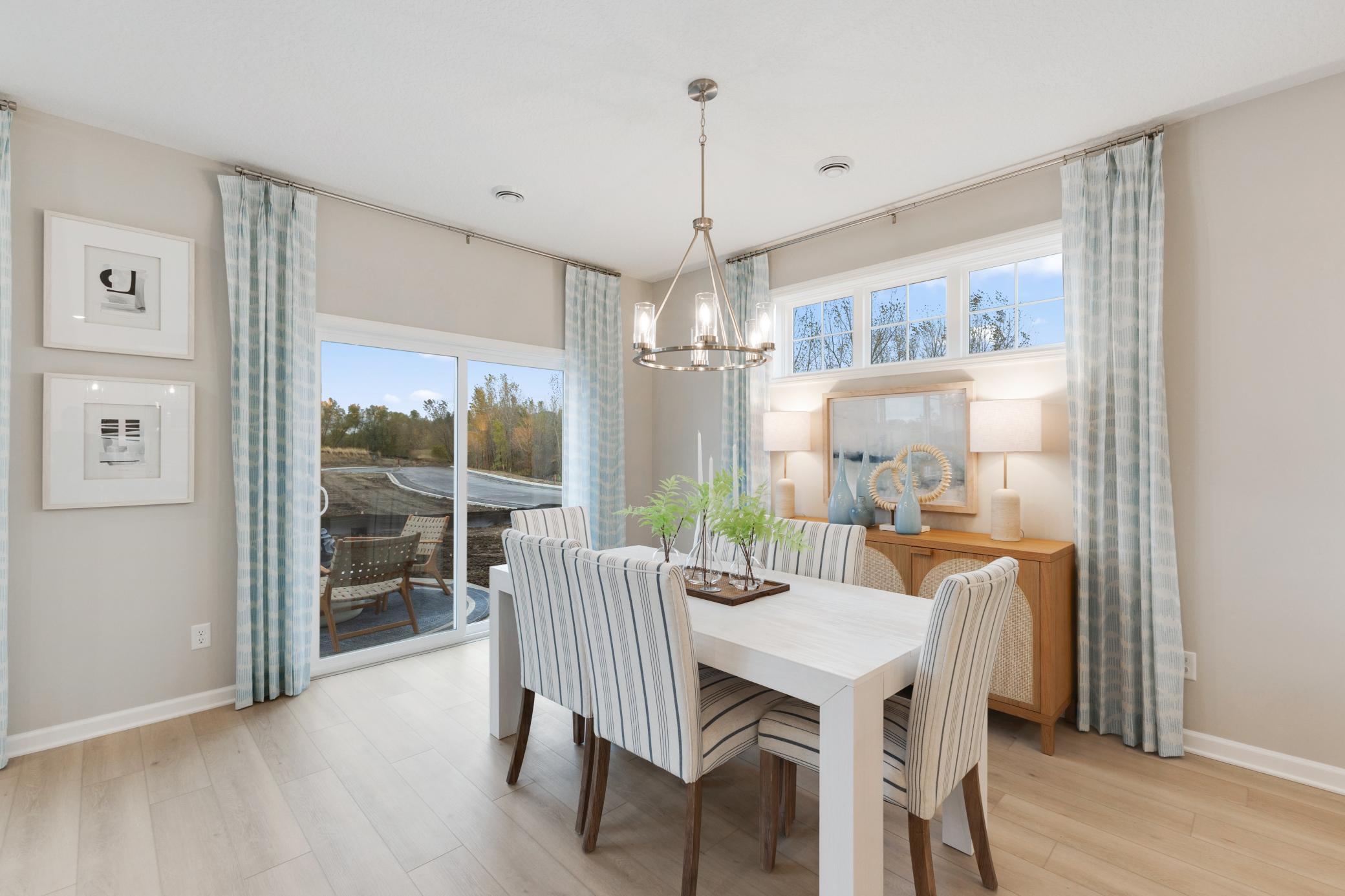 Dining Area - Picture of Model Home.