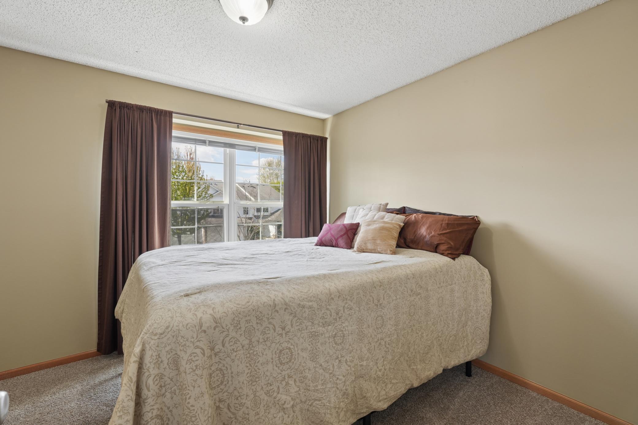 The second upper level bedroom