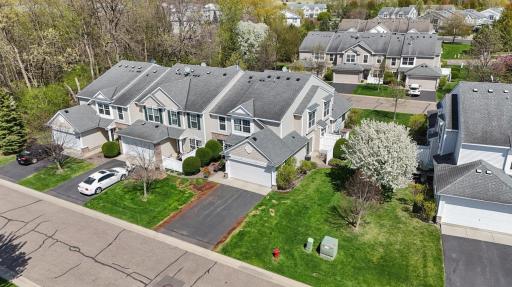 This charming town home is located on a quiet street while also having all the association amenities.