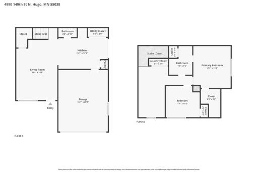 4990 149th Street N, 2, Hugo, MN 55038