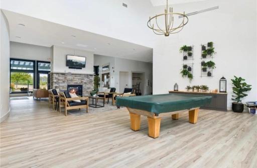 Great Clubhouse amenities with a rec area, event center & more!