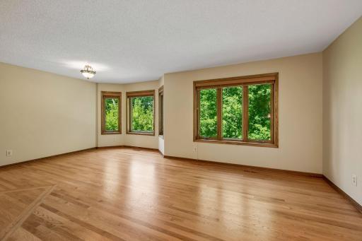 Extra-large living room, dining room or combination of both.