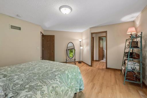 Primary also features generous sized walk-in closet