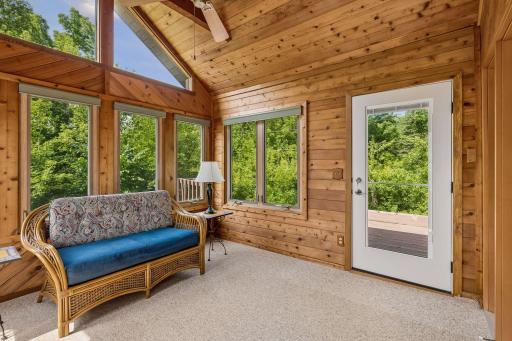 Awesome 3 / 4 season porch just off the kitchen. Movable baseboard heat comes with the home