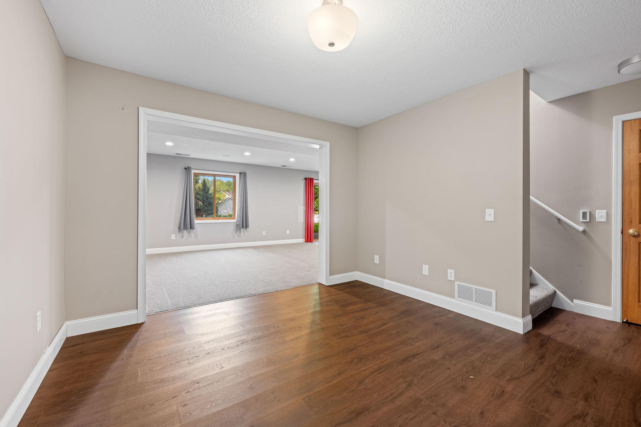 Opportunity to fit this space to your needs, the lower level adds extra living area.