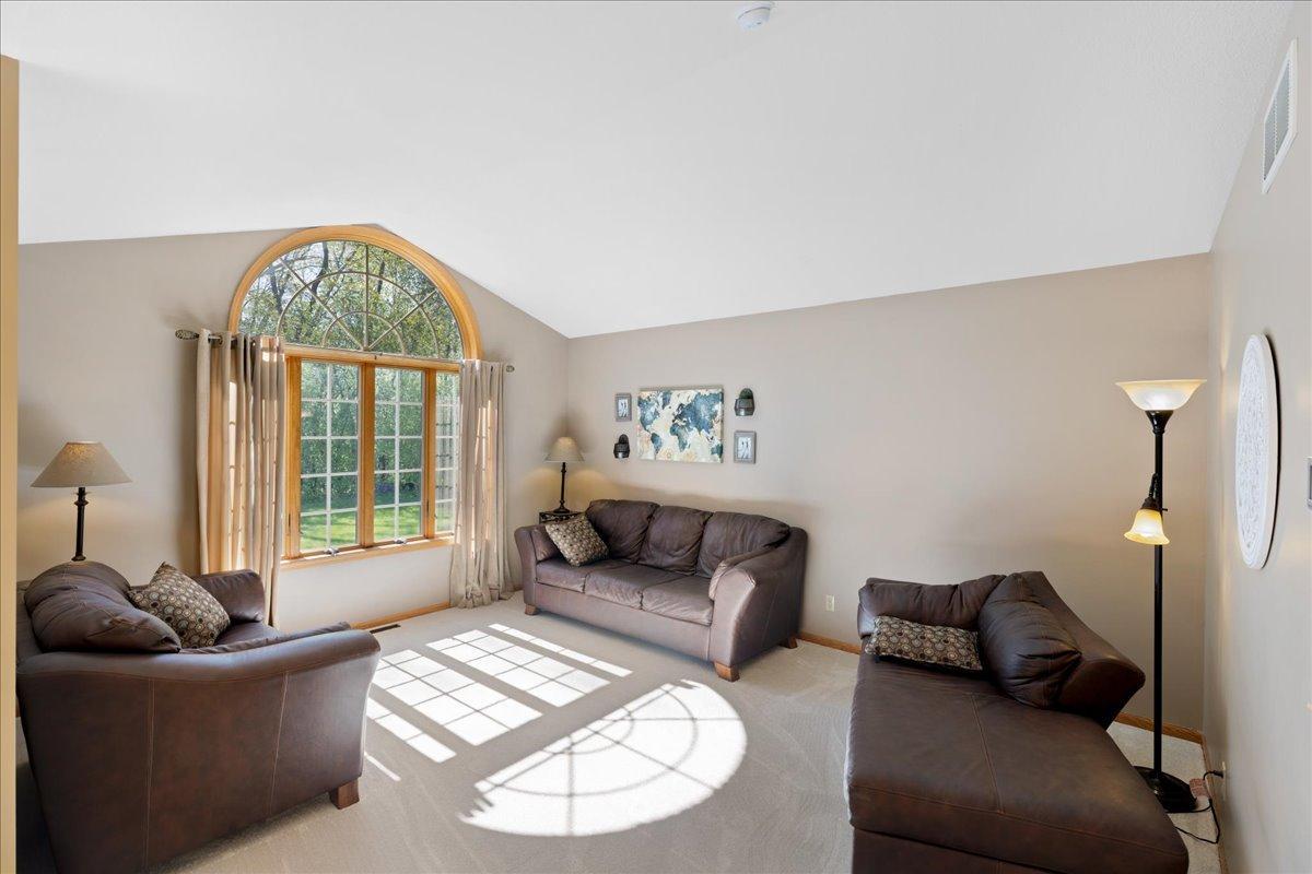 Living Room with Peaceful Natural Views from Nearly Every Angle