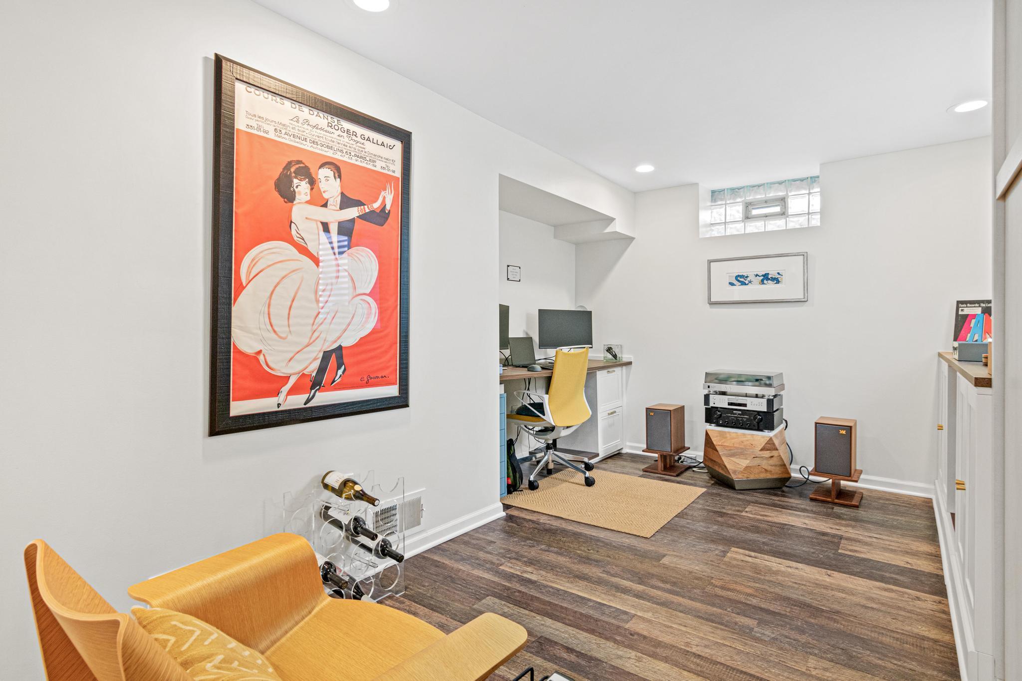Office Area Lower Level