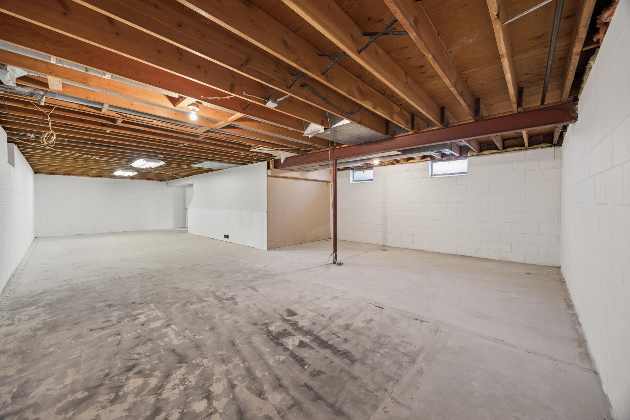 Unfinished Basement - 2